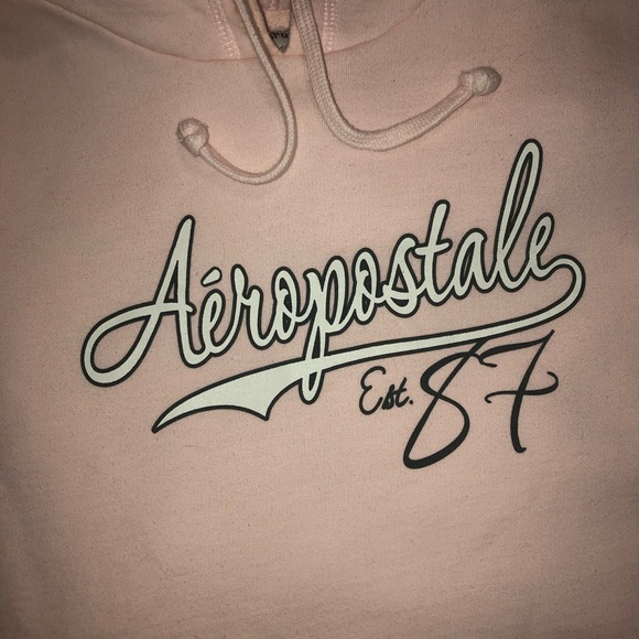 Pink Aéropostale ‘87 hoodie - Picture 2 of 4